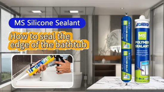 Material de construcción resistente a la intemperie híbrido Ms Silane